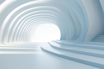 Obraz premium Futuristic 3D Virtual Space Background