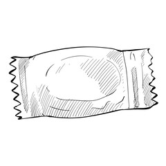 candy handdrawn illustration