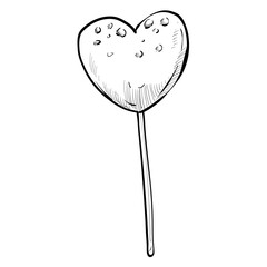 candy handdrawn illustration