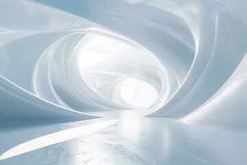 Futuristic 3D Virtual Space Background