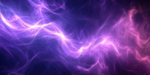 Fototapeta premium Abstract Purple Lightning.