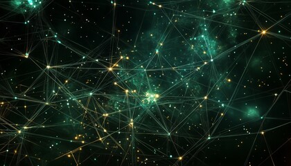 Abstract Galaxy Network.