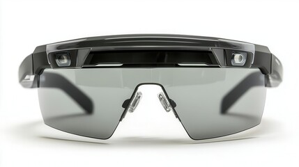 Smart glasses isolated on a white background