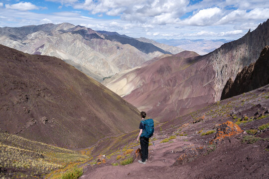 Trek entre Rumbak et Stok au col de Stok La, Ladakh
