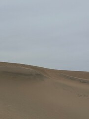 sand dune with sky