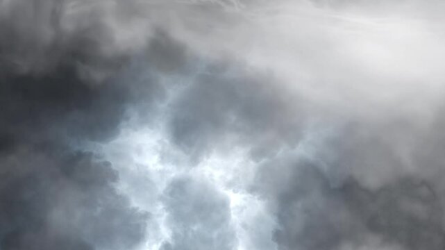 Storm and bad weather n the dark sky ultra HD