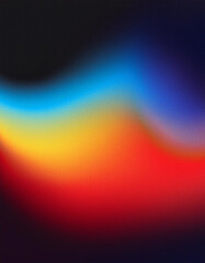 Creative inspiration piece featuring abstract gradient artwork