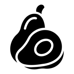 avocado Solid icon