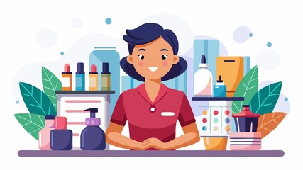 A Salon Associate in cosmetics retail provides exceptional customer service by assisting clients in selecting and purchasing beauty products that complement their individual needs and preferences.