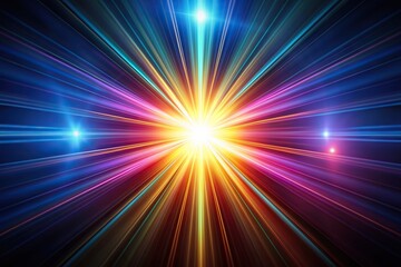 beam,light, close-up, dark, vibrant, Close up of a vibrant light beam illuminating a dark background
