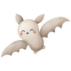 Cute Kawaii Bat in Halloween Season