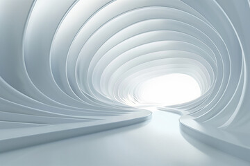 Futuristic 3D Virtual Space Background