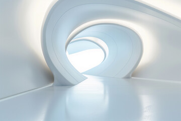 Obraz premium Futuristic 3D Virtual Space Background