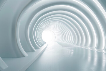 Fototapeta premium Futuristic 3D Virtual Space Background