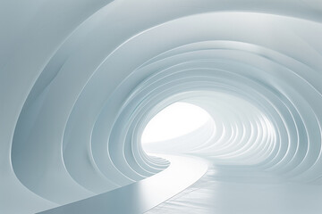 Futuristic 3D Virtual Space Background