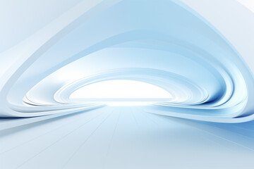 Futuristic 3D Virtual Space Background