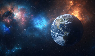 Naklejka premium graphics of space, planets, and astronauts on a white background.