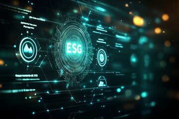 Fototapeta premium ESG The future of sustainable investing