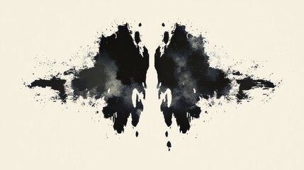 Rorschach Inkblot Test Illustration