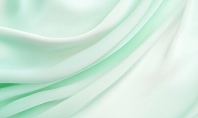 A soft and gentle background with a gradient of light green, adorned with smooth curves that create an elegant composition.