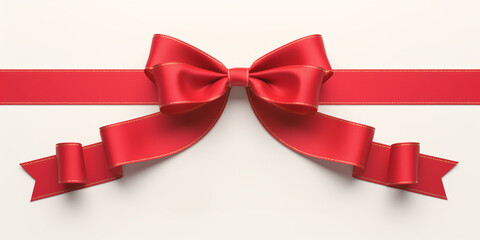 ribbon and gift bow