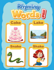 Rhyming Words for Kids