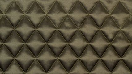 Fototapeta premium Quilted fabric. The texture of the blanket.