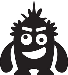 Cute Monster Character Icon