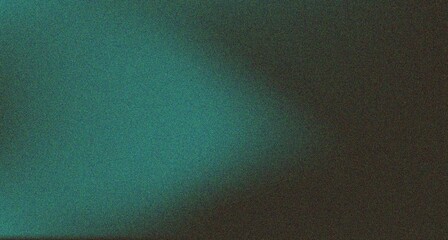 Green gradient background,dark green abstract with grainy noise