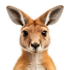 Red Kangaroo Isolated