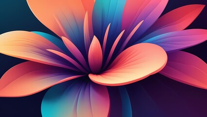 abstract colorful gradient background design wallpaper