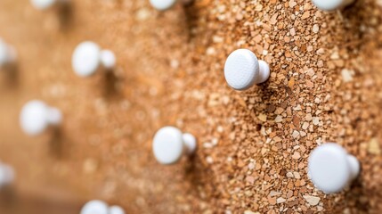 Public Bulletin Board: A corkboard for community updates, featuring events, workshops, and announcements, providing a central location for public information.
