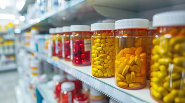 Prescription Medications: Drugs prescribed by doctors and dispensed by pharmacists, including antibiotics, pain relievers, and medications for blood pressure.
