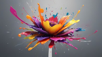 abstract colorful gradient background design wallpaper