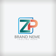 zp logo flat logo business