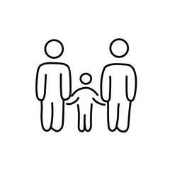 Population line Icon