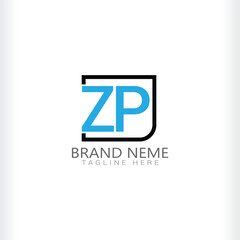 zp logo flat logo business