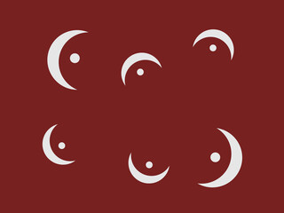 abstract background vector illustration flat design