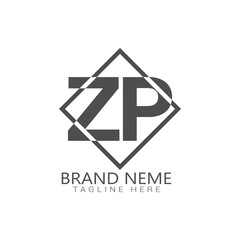 zp logo flat logo business