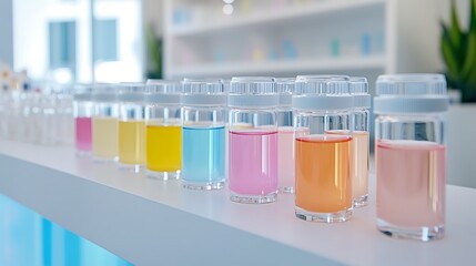 Synthetic biology art supply store selling living paint and canvas, offering artists a new medium to create bio-art using genetically engineered organisms, 