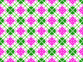 Cross Stitch Patterns - Easy Encoded Sewing Patterns in Vector Format - Instant Download 
Design Geometric Art Patterns Floral Patterns for Tapestries, Covers, Clothes, Decorations, Curtains,
