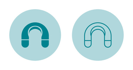 Inflatable pillow Vector Icon