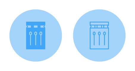 Waterproof matches Vector Icon