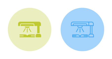 Book Scanner Vector Icon