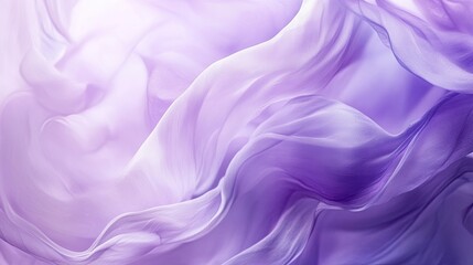 Fototapeta premium Abstract Purple Fabric Draped and Flowing