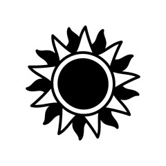 Fold Frame Glyph Icon, Vector illustration