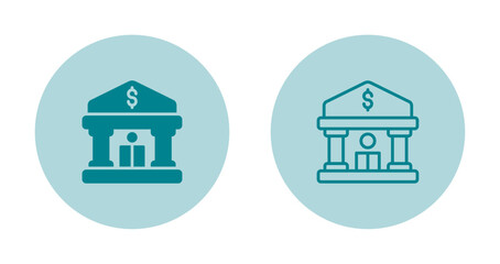 Bank Vector Icon