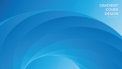 Abstract Vibrant gradient mesh background vector.