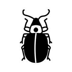 Omias Verruca Glyph Icon, Vector illustration