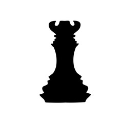 Chess silhouette